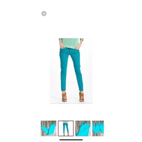 AG Adriano Goldschmied Women's The Legging Super Skinny Jeans 29R Teal 0293 - Picture 5 of 15